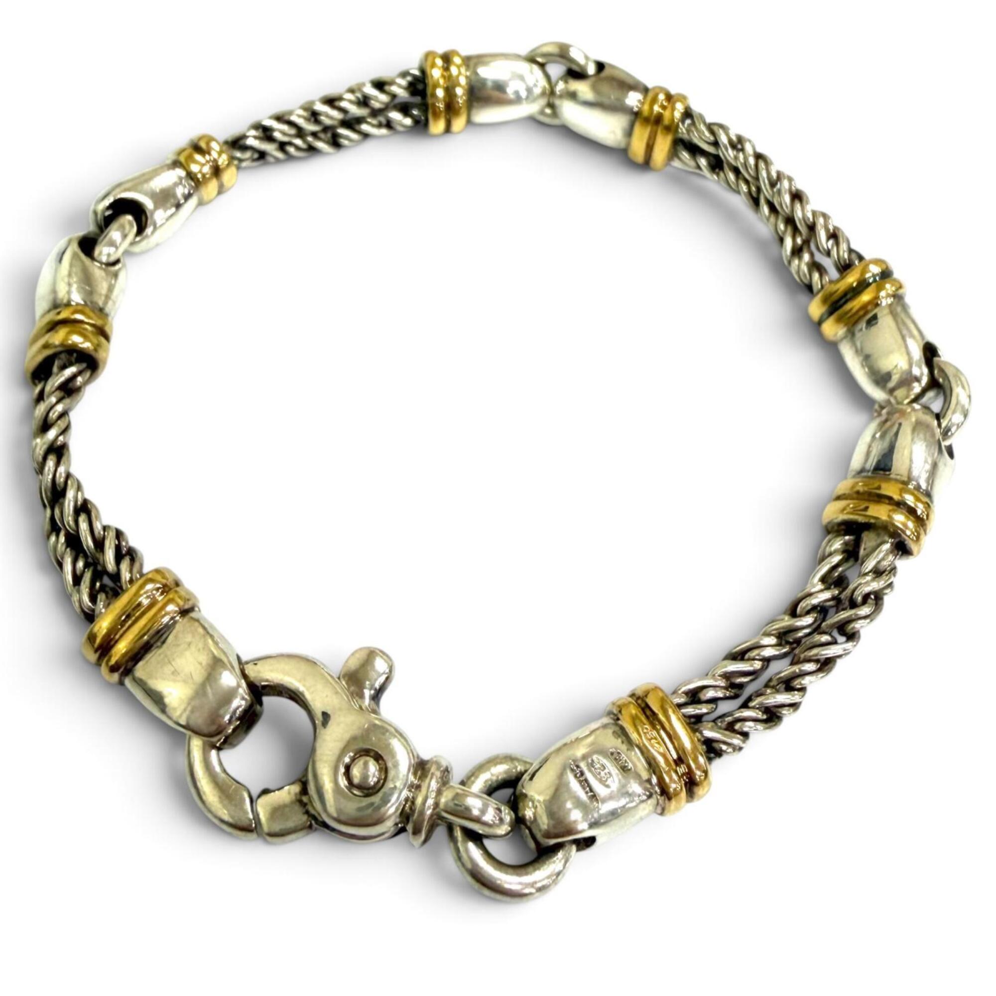 Tiffany Tiffany 750 SV925 Double Rope Bracelet RN0002434