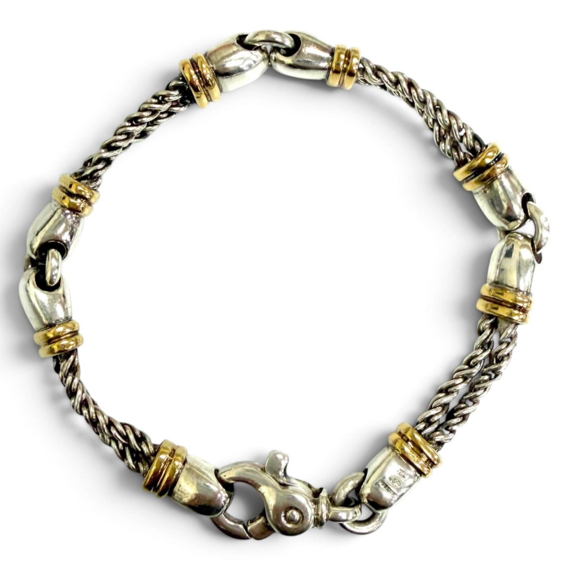 Tiffany Tiffany 750 SV925 Double Rope Bracelet RN0002434