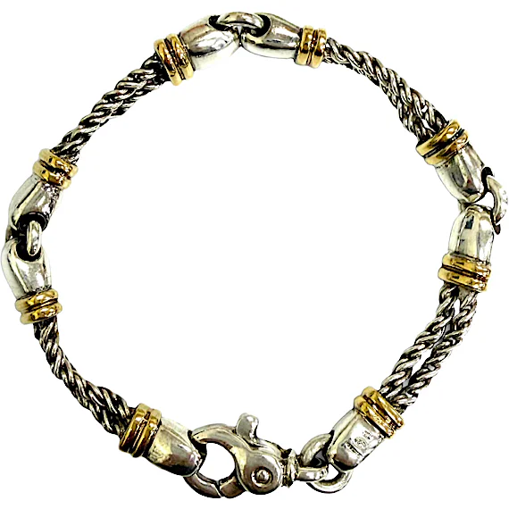 Tiffany Tiffany 750 SV925 Double Rope Bracelet RN0002434 Tiffany Tiffany 750 SV925 Double Rope Bracelet RN0002434