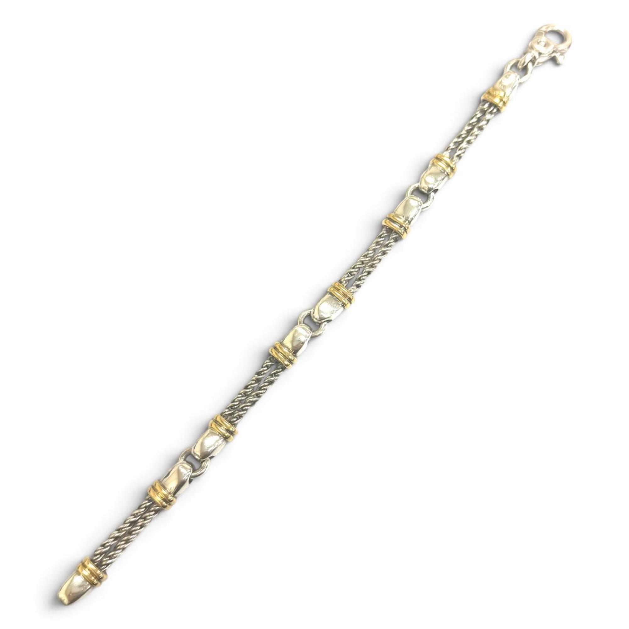 Tiffany Tiffany 750 SV925 Double Rope Bracelet RN0002434