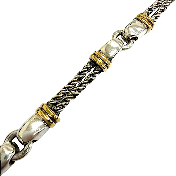 Tiffany Tiffany 750 SV925 Double Rope Bracelet RN0002434 Tiffany Tiffany 750 SV925 Double Rope Bracelet RN0002434