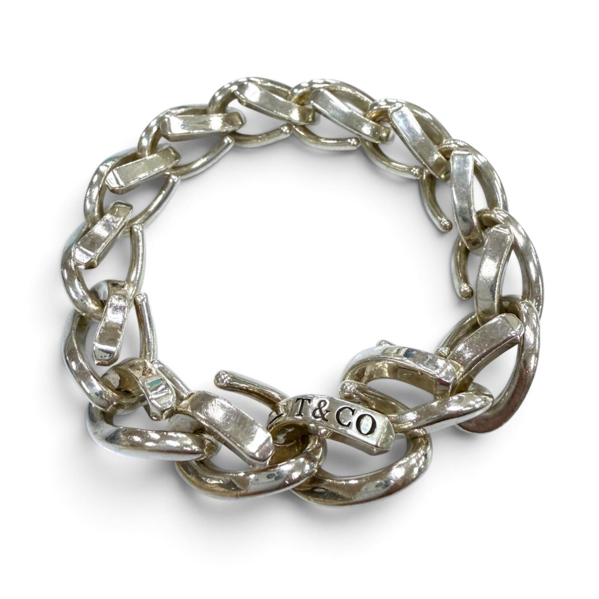 Tiffany Tiffany Forge Large Link Bracelet RN0002436