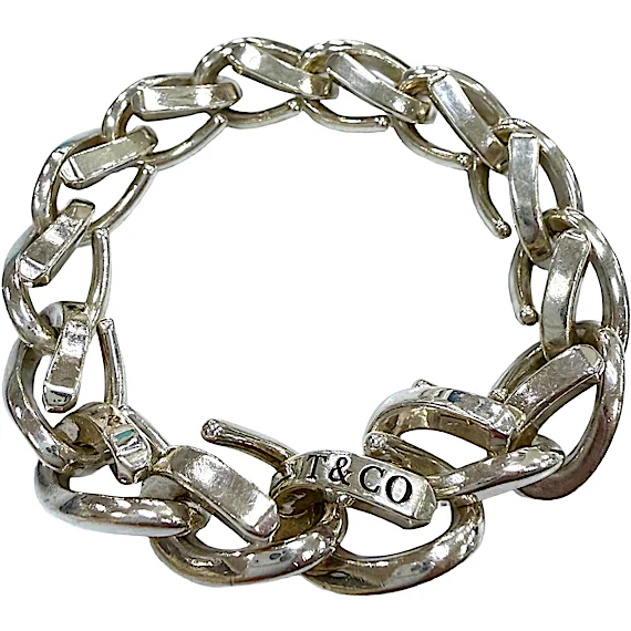 Tiffany Tiffany Forge Large Link Bracelet RN0002436 Tiffany Tiffany Forge Large Link Bracelet RN0002436