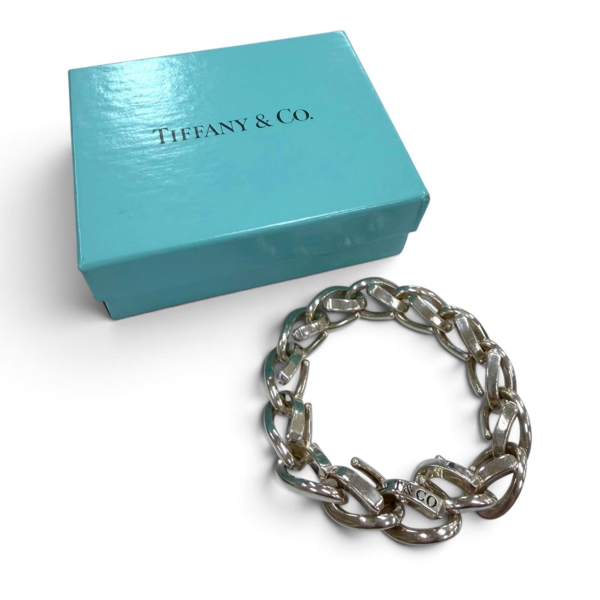 Tiffany Tiffany Forge Large Link Bracelet RN0002436