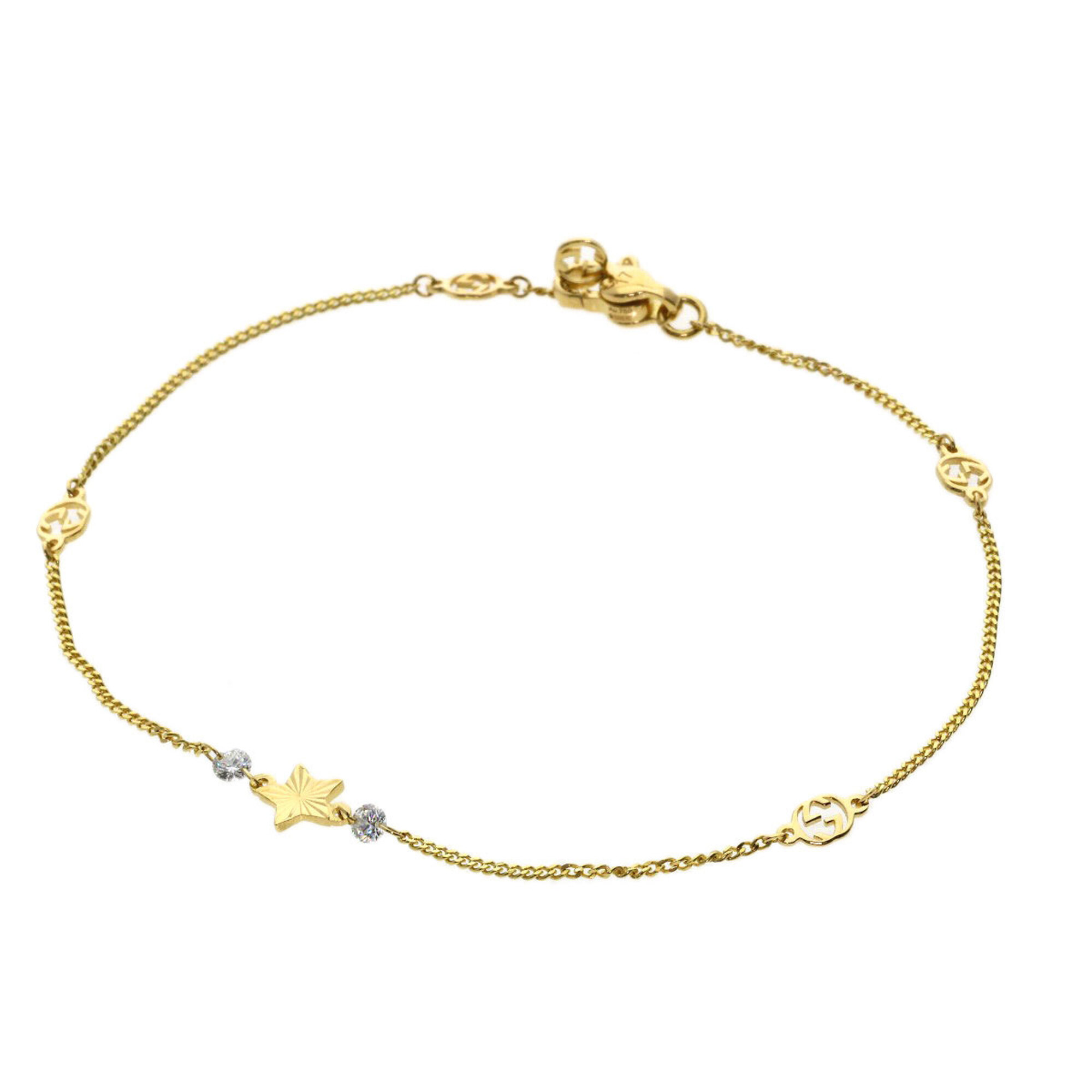Gucci Interlocking Star Diamond Bracelet RN0002438