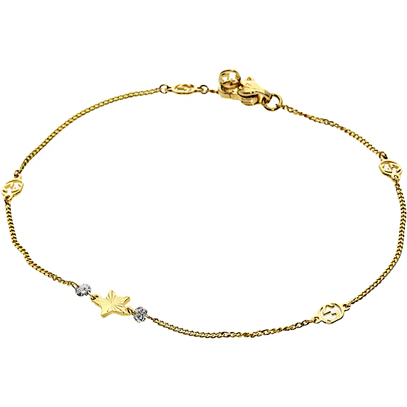 Gucci Interlocking Star Diamond Bracelet RN0002438 Gucci Interlocking Star Diamond Bracelet RN0002438