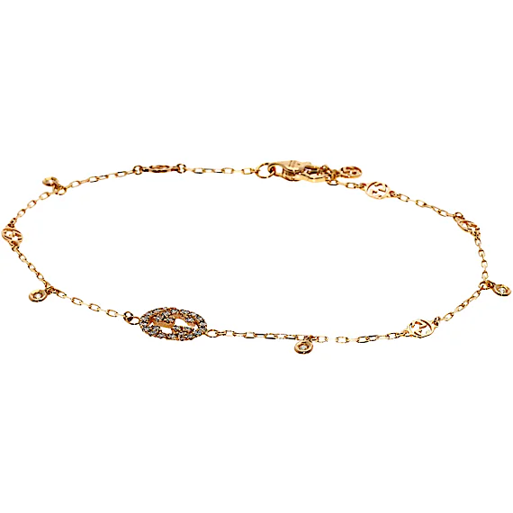 Gucci Interlocking Diamond #17 Bracelet RN0002439 Gucci Interlocking Diamond #17 Bracelet RN0002439