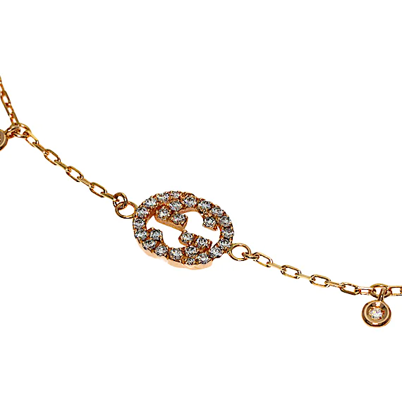 Gucci Interlocking Diamond #17 Bracelet RN0002439 Gucci Interlocking Diamond #17 Bracelet RN0002439