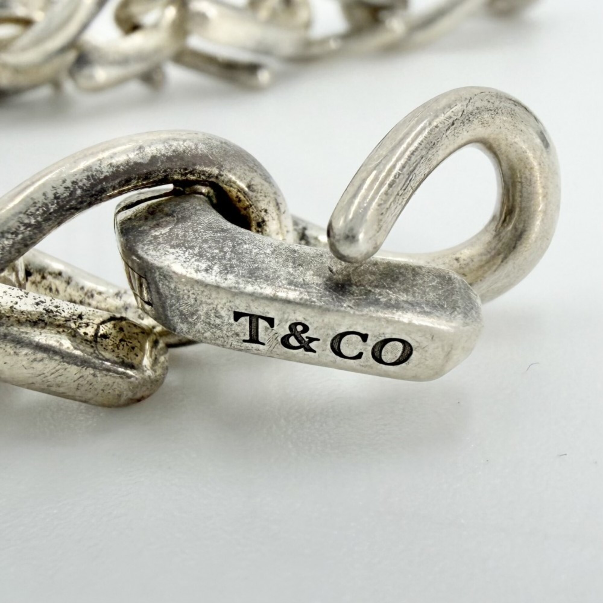 Tiffany Forge Medium Link Bracelet RN0002447