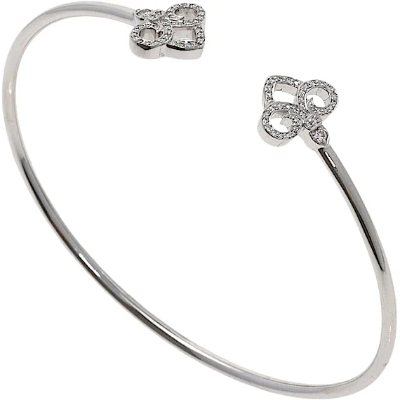 Tiffany Fleur-de-lis Diamond Bracelet RN0002448 Tiffany Fleur-de-lis Diamond Bracelet RN0002448