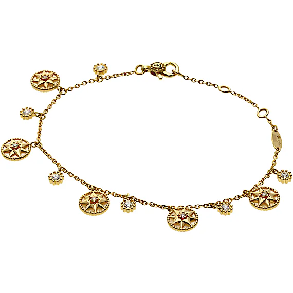 Christian Dior Dior Rose Devan Diamond Bracelet RN0002456 Christian Dior Dior Rose Devan Diamond Bracelet RN0002456