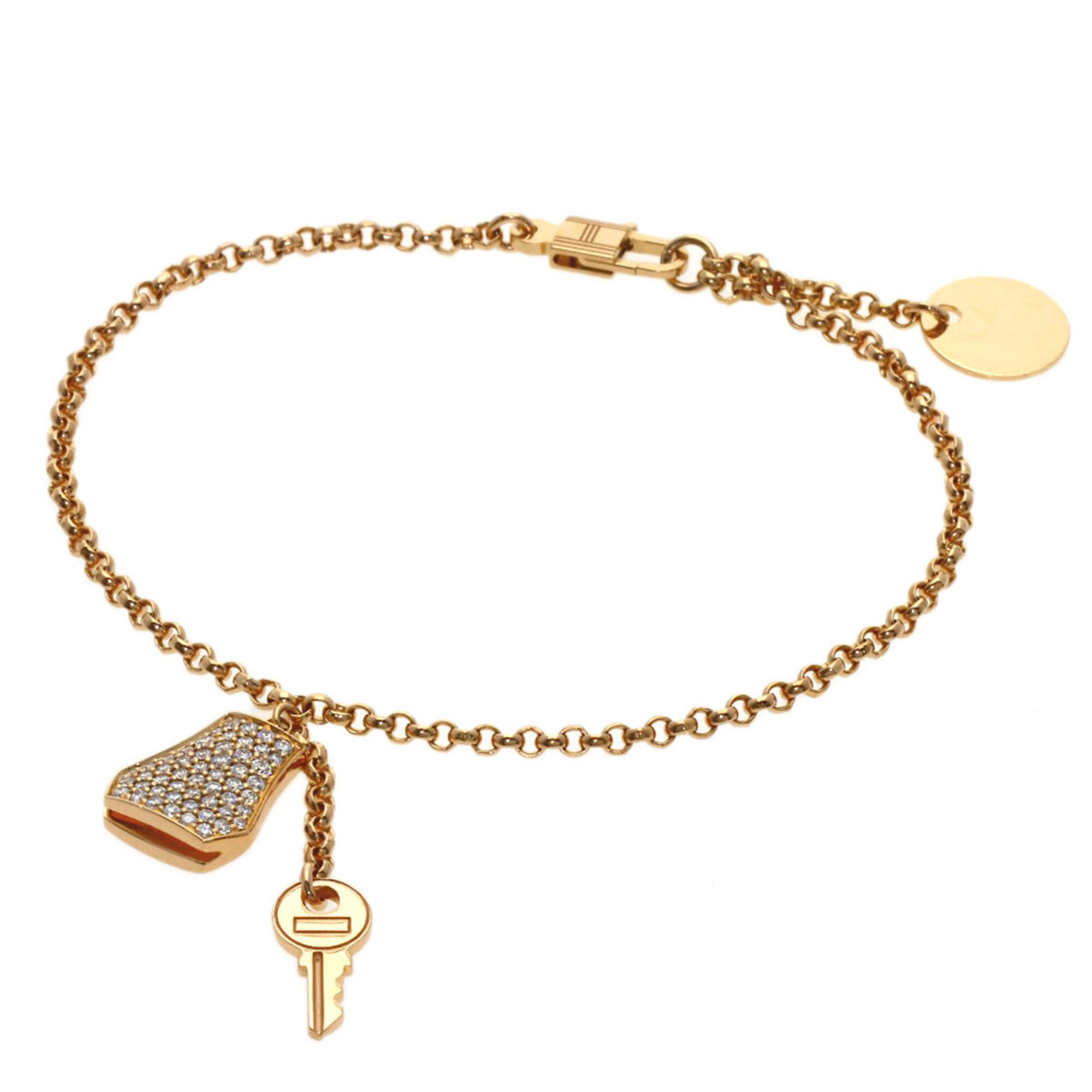 Hermès Kelly Clochette PM Diamond Bracelet RN0002458