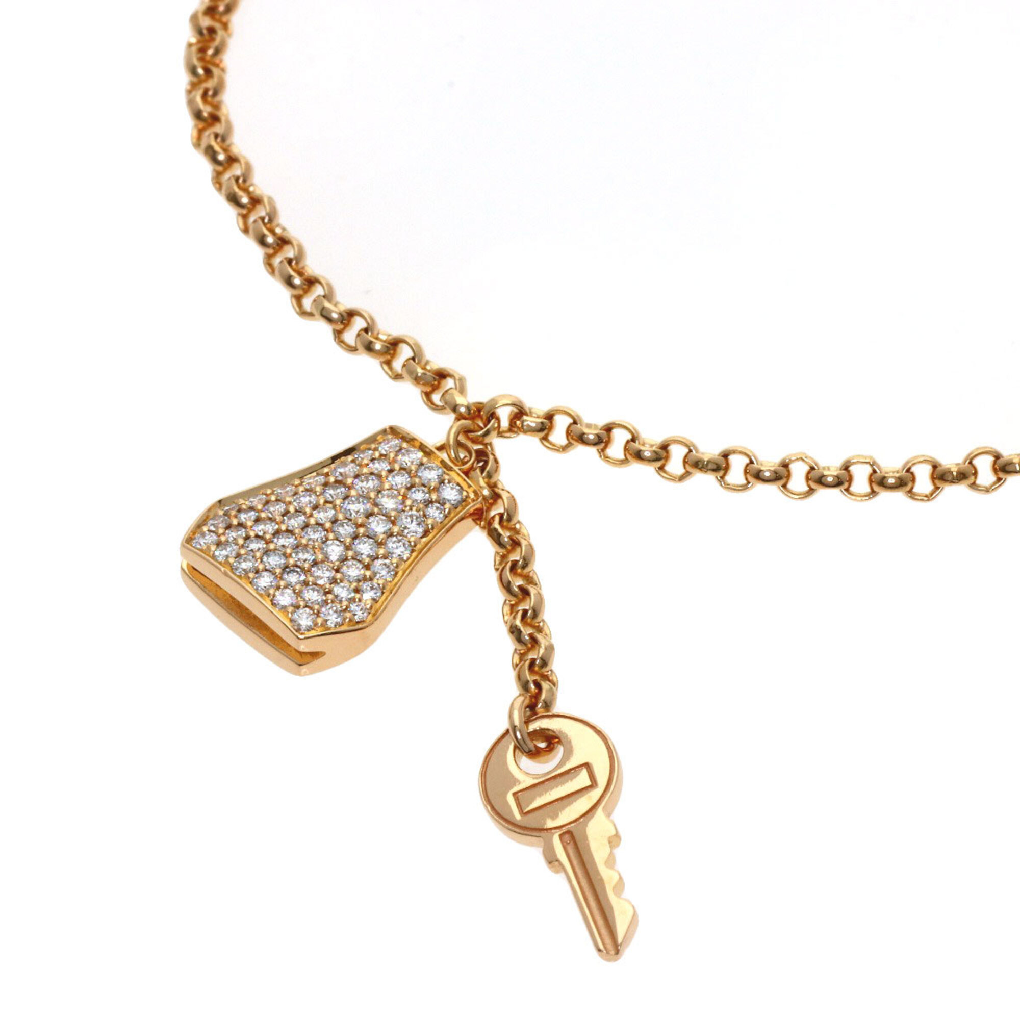 Hermès Kelly Clochette PM Diamond Bracelet RN0002458
