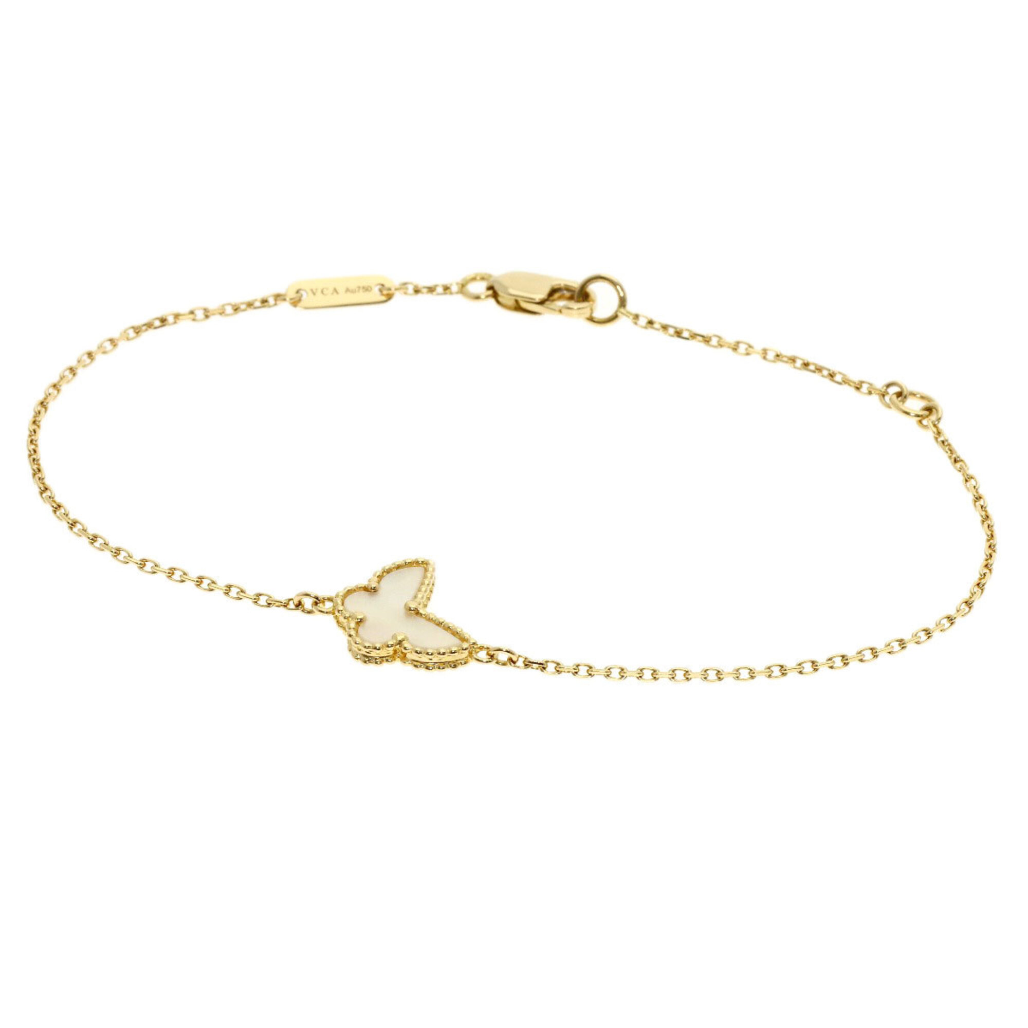 Van Cleef & Arpels Sweet Papillon Shell Bracelet RN0002461