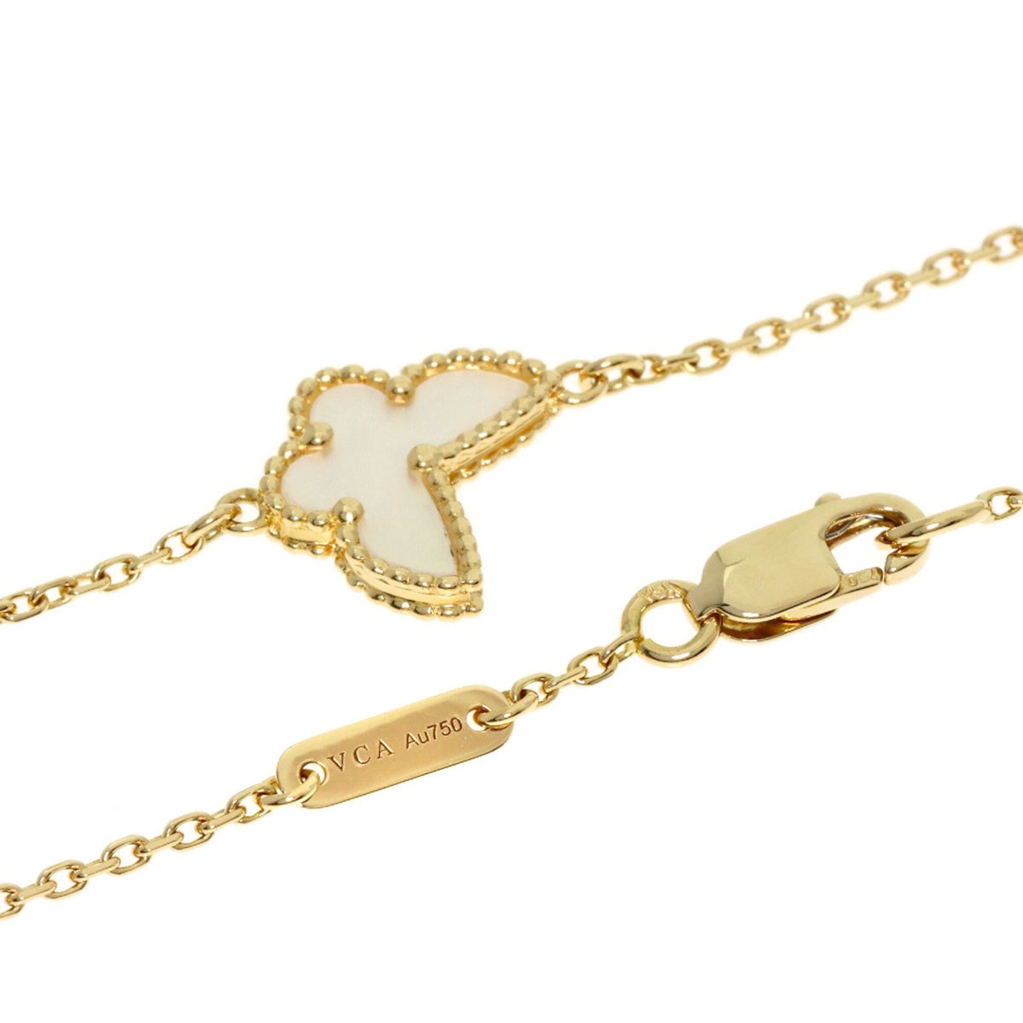 Van Cleef & Arpels Sweet Papillon Shell Bracelet RN0002461