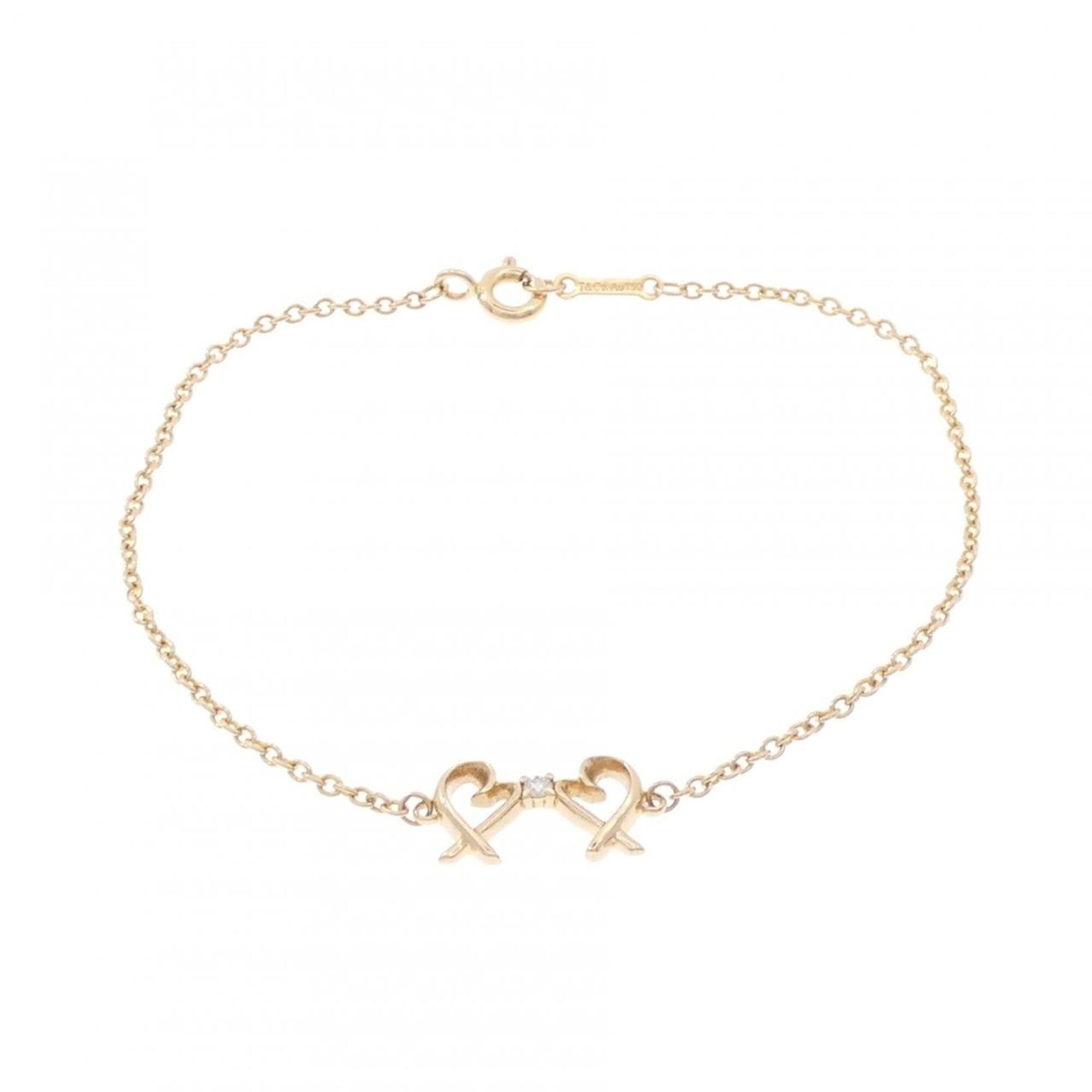 Tiffany Tiffany Double Loving Heart Bracelet RN0002467