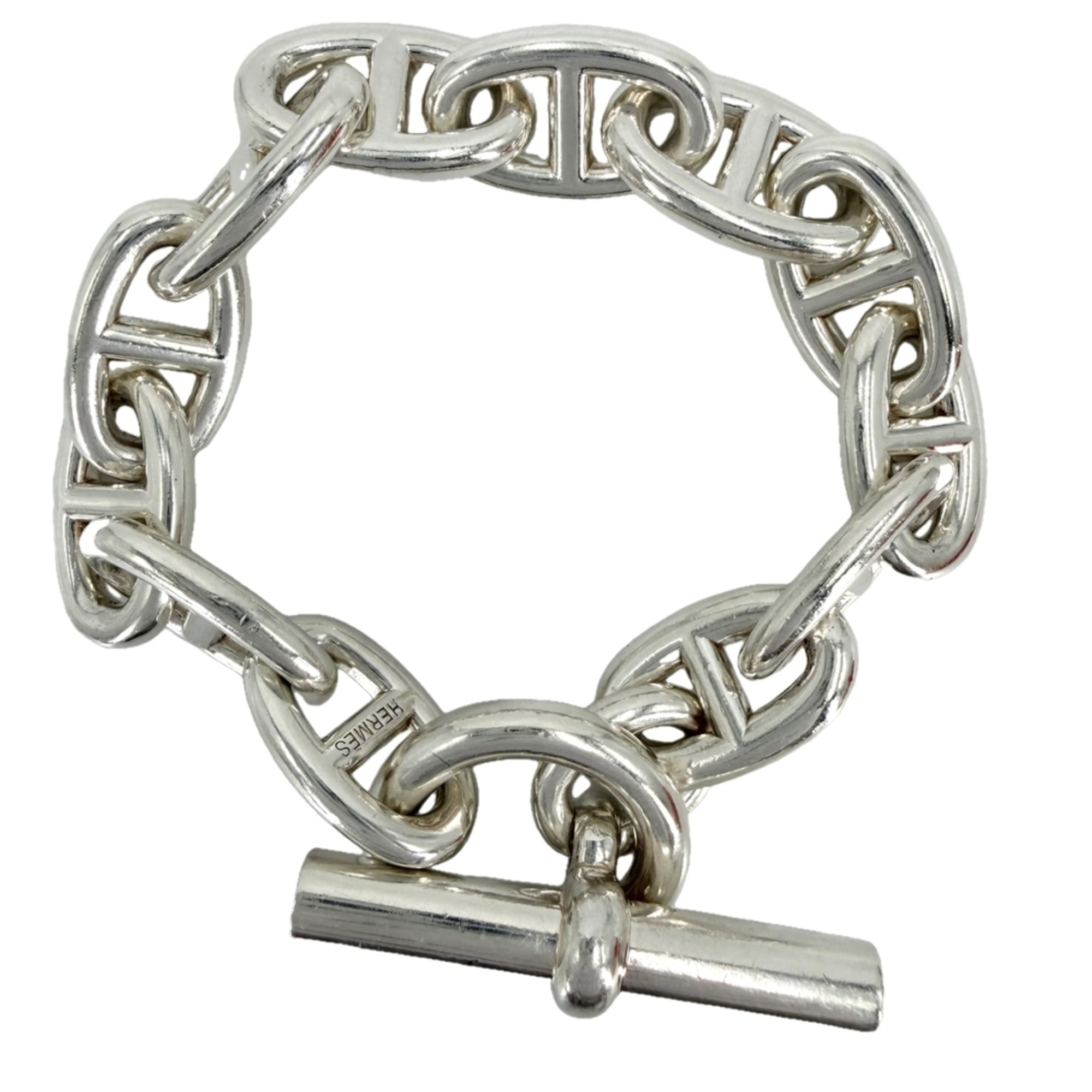 Hermès Chaine d'Ancre TGM bracelet RN0002474