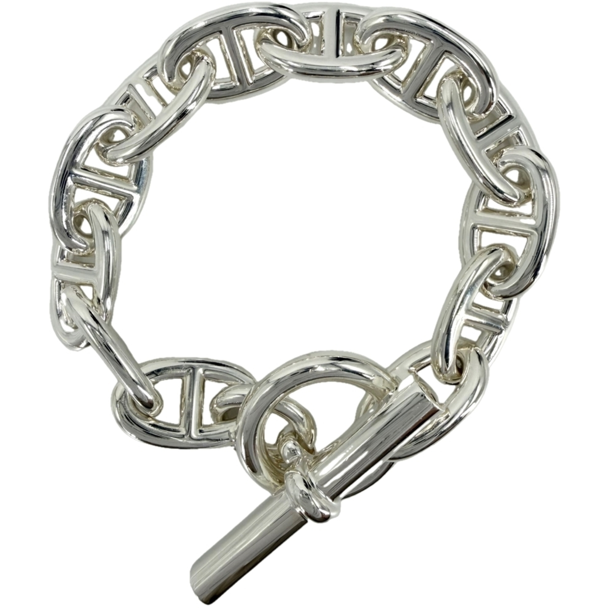 Hermès Chaine d'Ancre TGM bracelet RN0002476