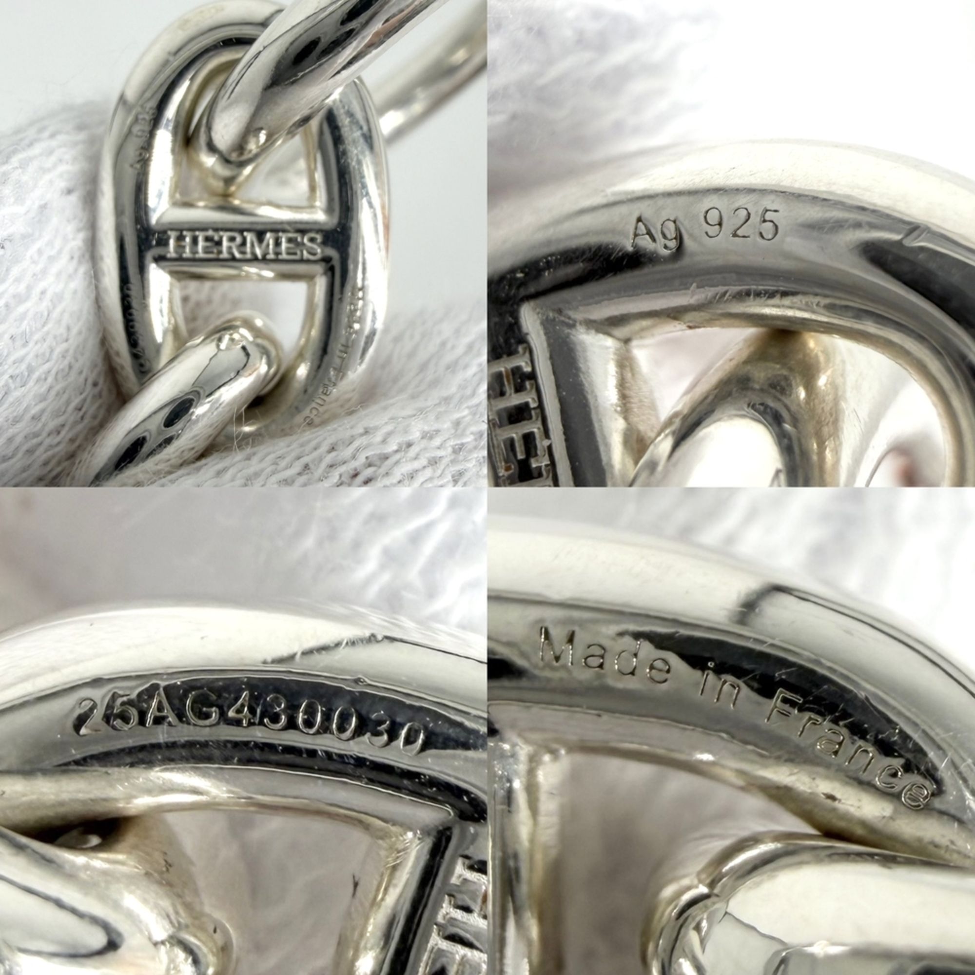 Hermès Chaine d'Ancre MM bracelet RN0002477