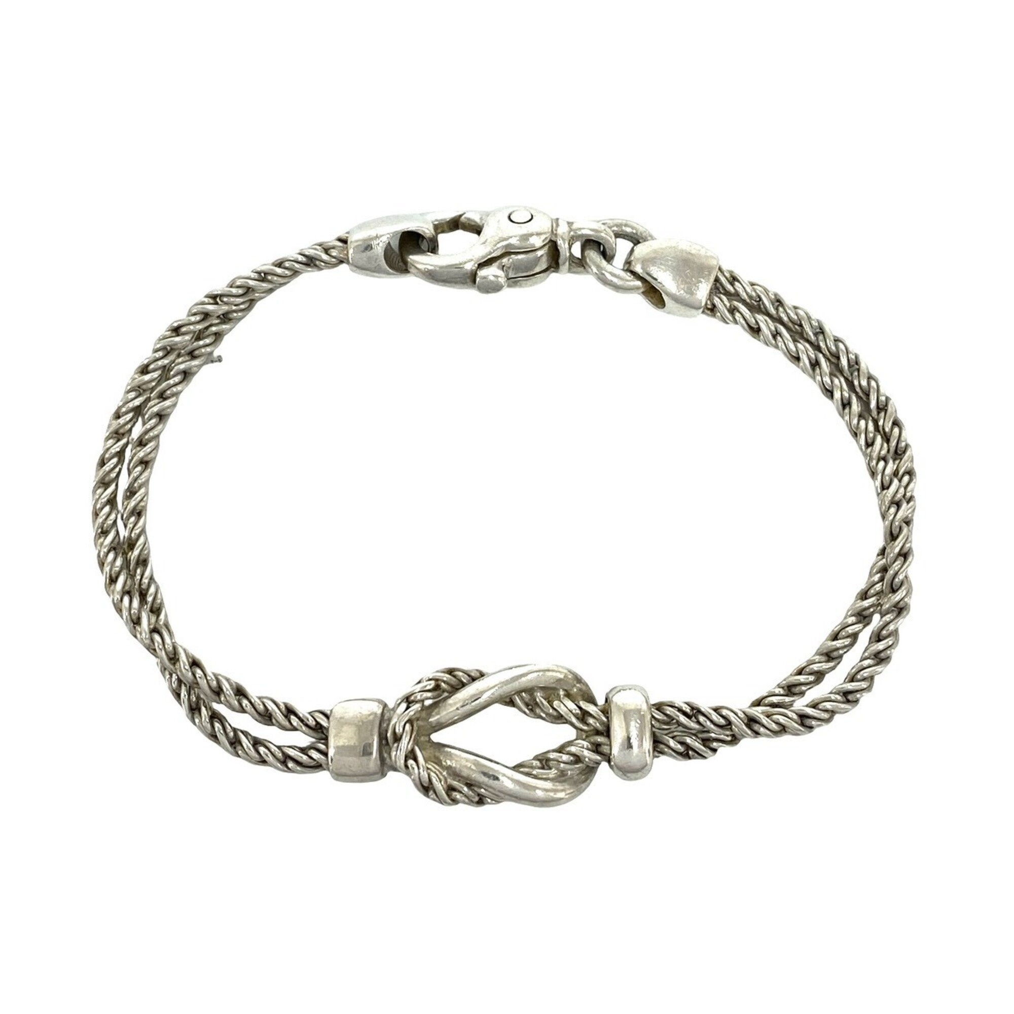Tiffany Tiffany Vintage Double Rope Center Knot Brace RN0002479