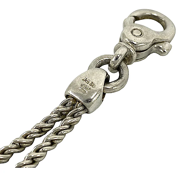 Tiffany Tiffany Vintage Double Rope Center Knot Brace RN0002479 Tiffany Tiffany Vintage Double Rope Center Knot Brace RN0002479