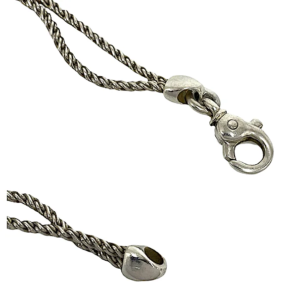 Tiffany Tiffany Vintage Double Rope Center Knot Brace RN0002479 Tiffany Tiffany Vintage Double Rope Center Knot Brace RN0002479