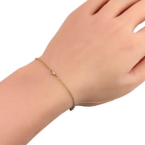 Tiffany By the Yard Yellow Gold Bracelet RN0002484 Tiffany By the Yard Yellow Gold Bracelet RN0002484