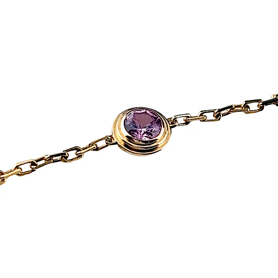 Cartier Cartier d'Amour Pink Sapphire Bracelet RN0002485 Cartier Cartier d'Amour Pink Sapphire Bracelet RN0002485
