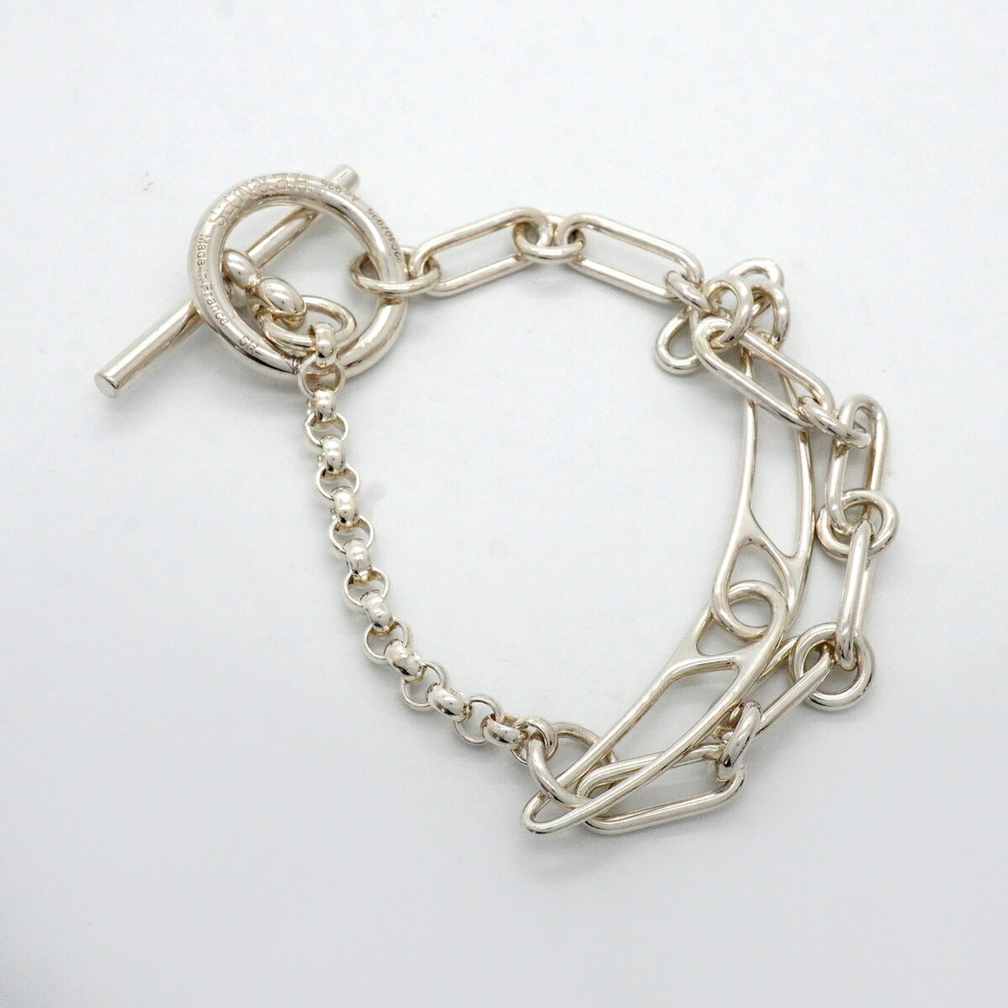 Hermès Chaine d'Ancre Punk Bracelet RN0002491