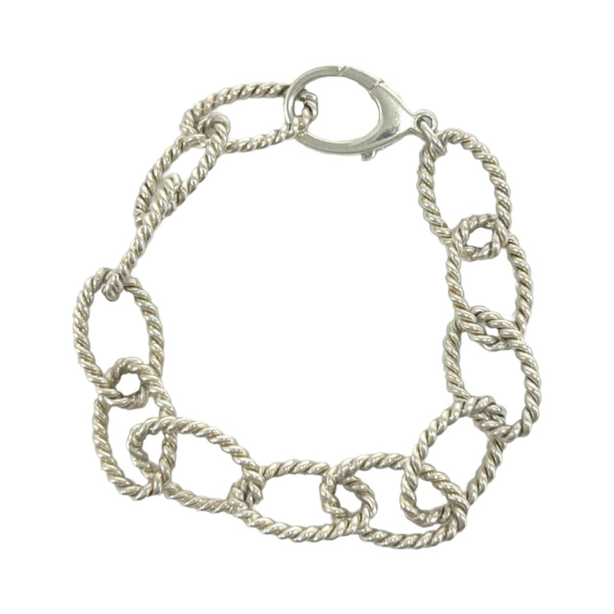 Tiffany Tiffany Vintage Oval Link Twist Bracelet RN0002517