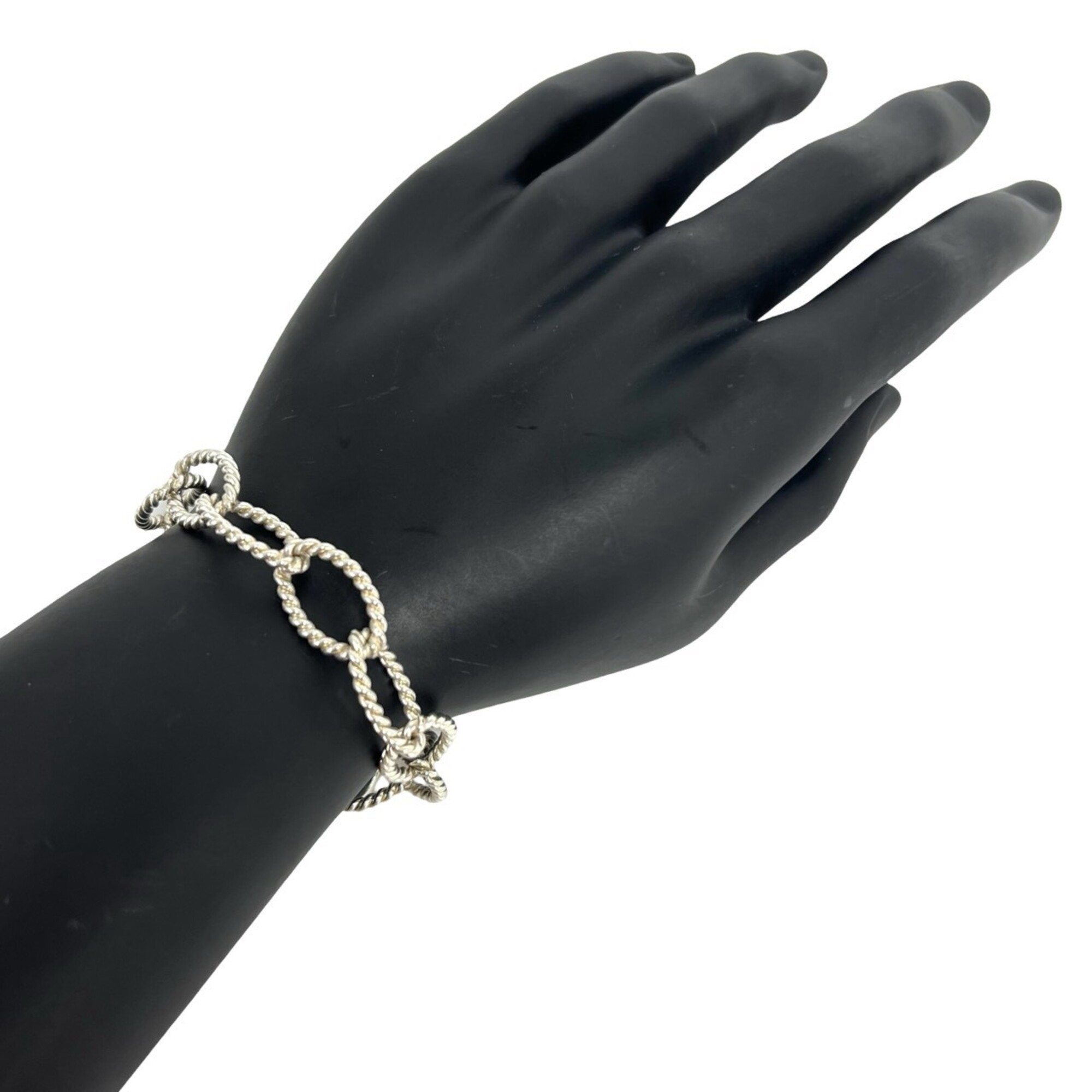 Tiffany Tiffany Vintage Oval Link Twist Bracelet RN0002517