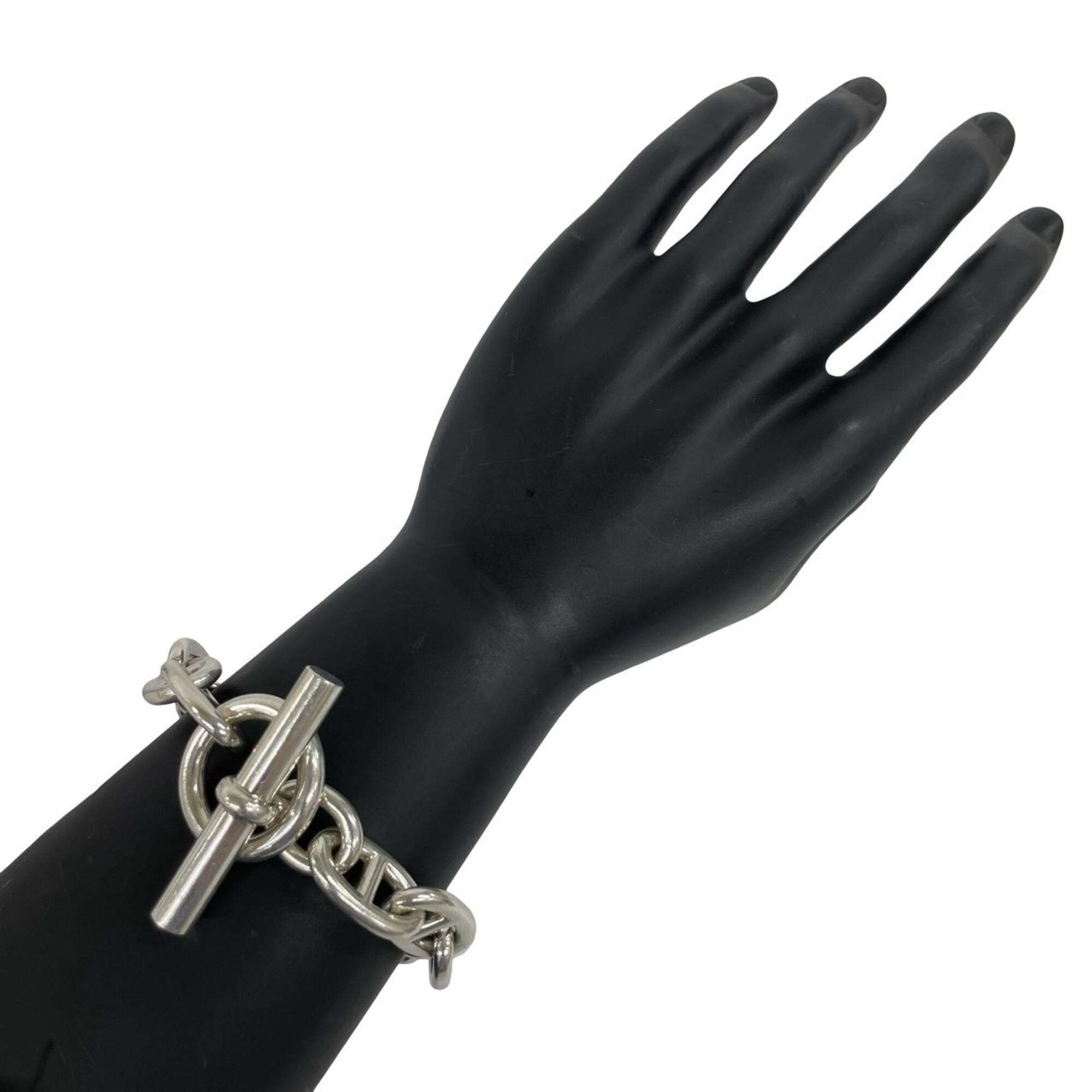 Hermès Chaine d'Ancre TGM 12-link bracelet RN0002522