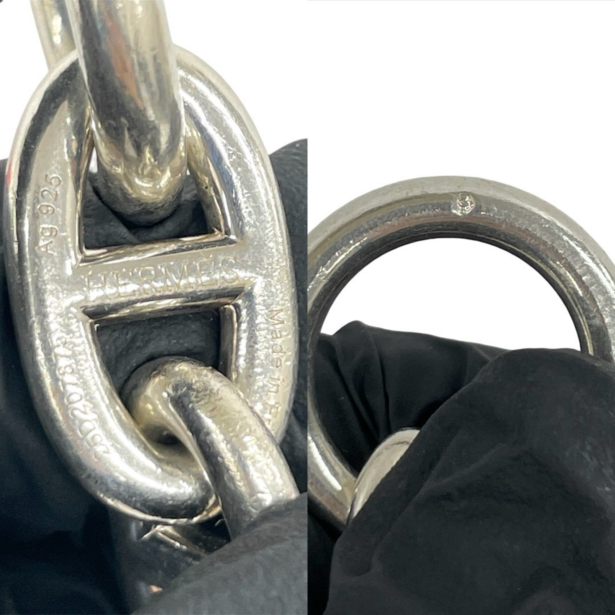 Hermès Chaine d'Ancre TGM 12-link bracelet RN0002522