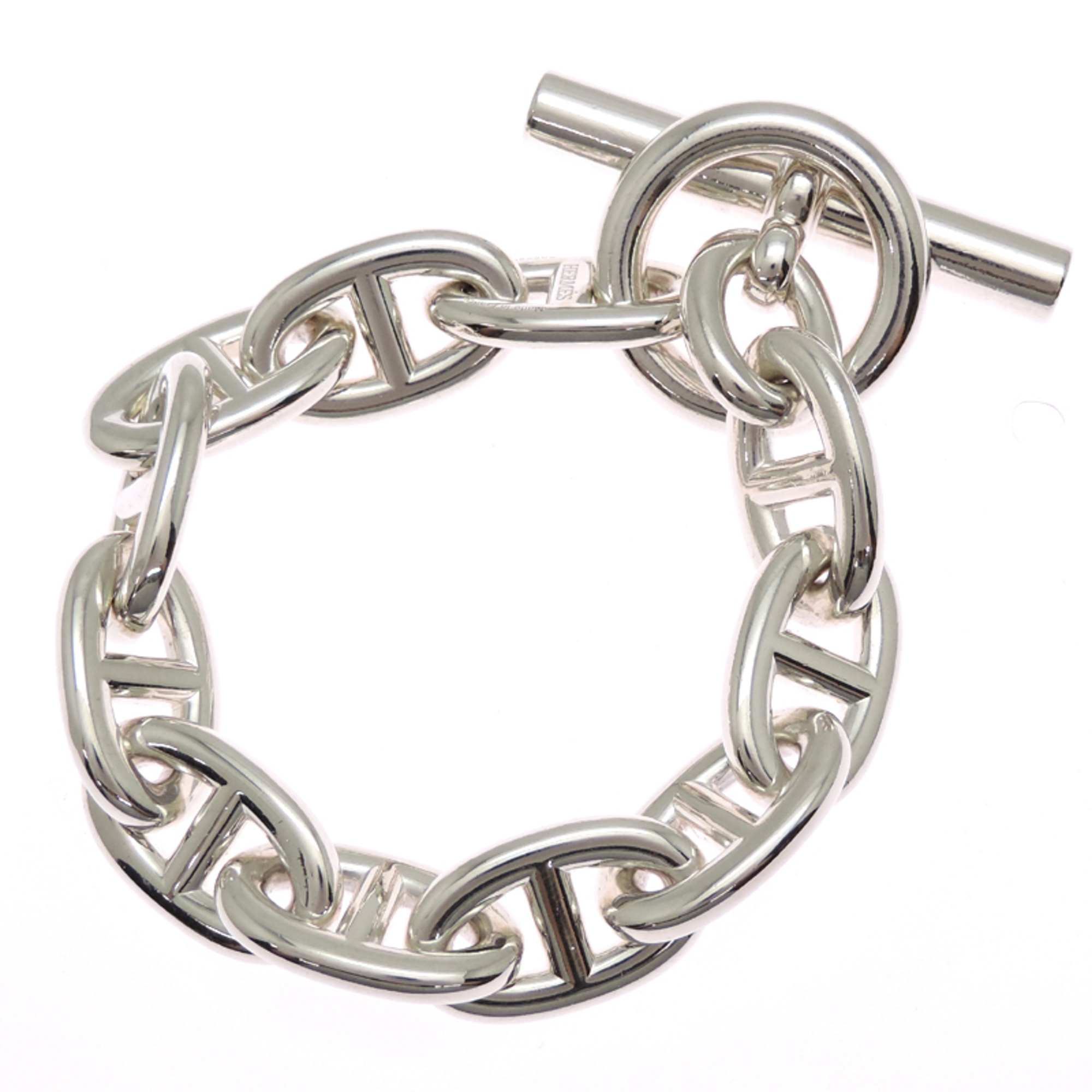Hermès Chaine d'Ancre TGM 11-link bracelet RN0002549
