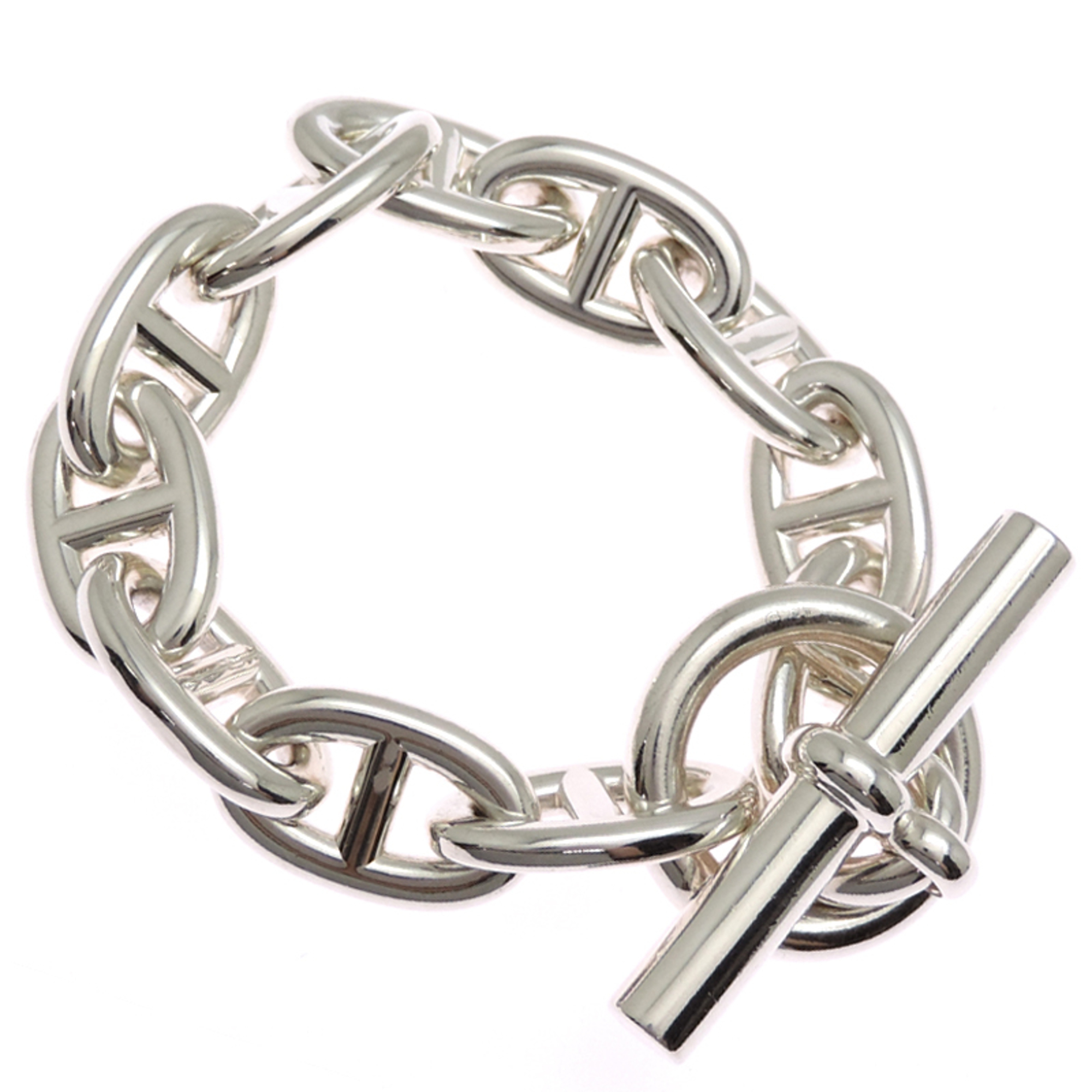 Hermès Chaine d'Ancre TGM 11-link bracelet RN0002549