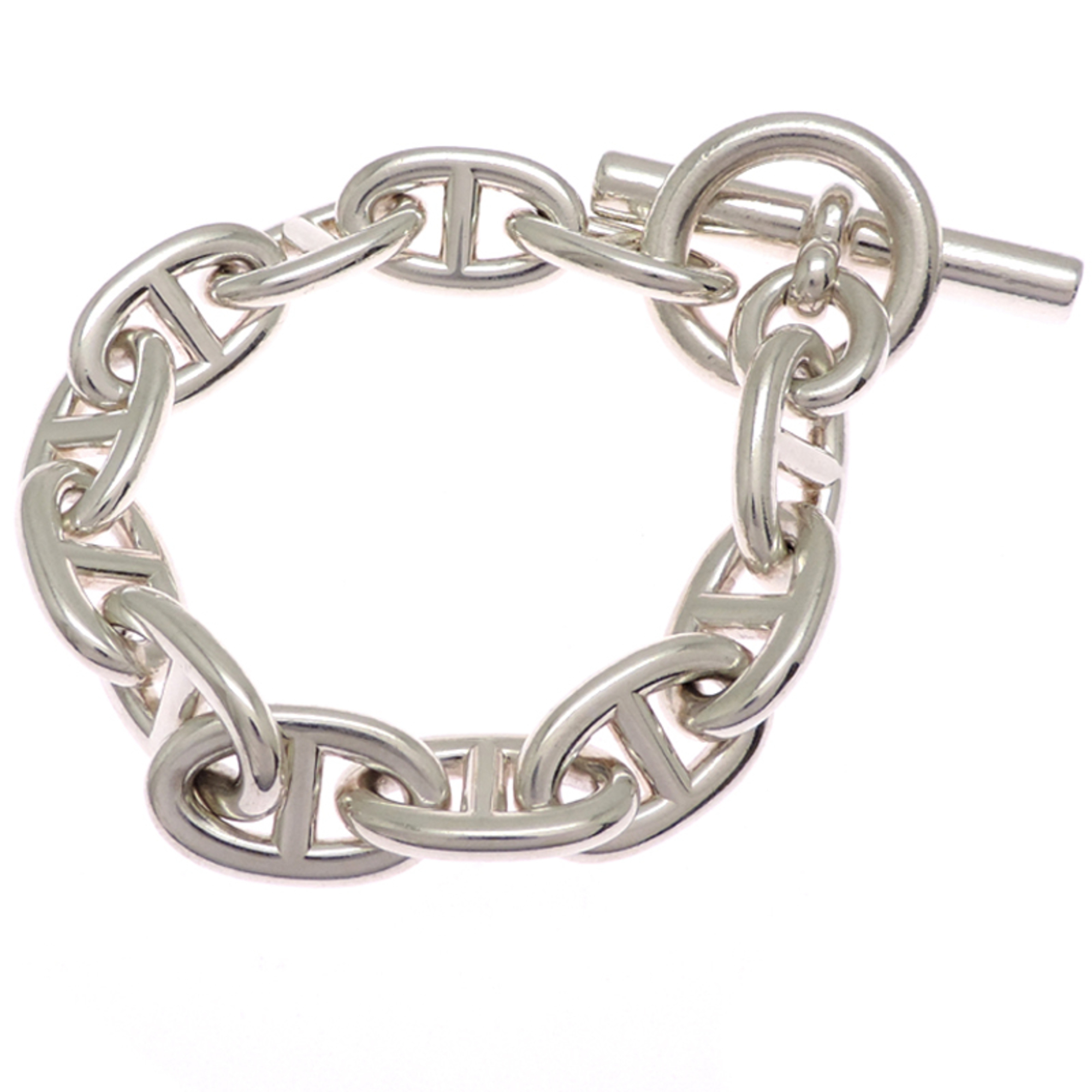 Hermès Chaine d'Ancre TGM 12-link bracelet RN0002550