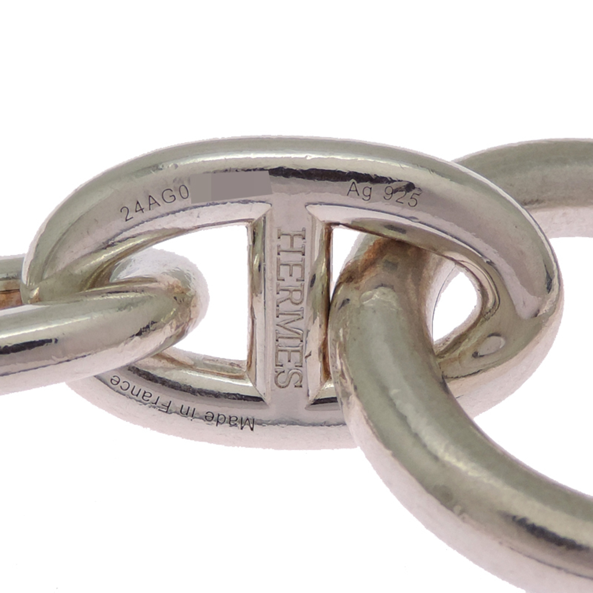 Hermès Chaine d'Ancre TGM 12-link bracelet RN0002550