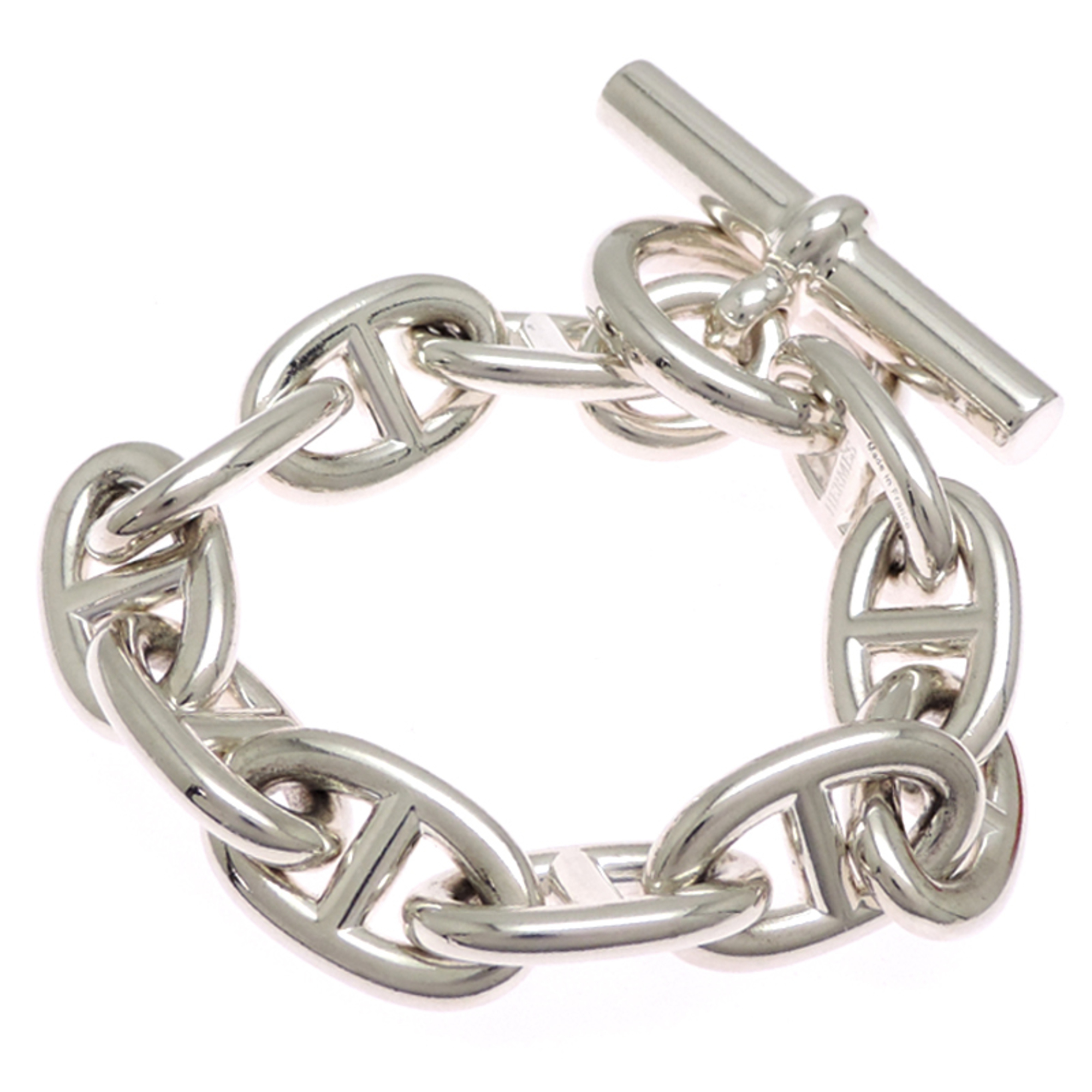 Hermès Chaine d'Ancre TGM 11-link bracelet RN0002551
