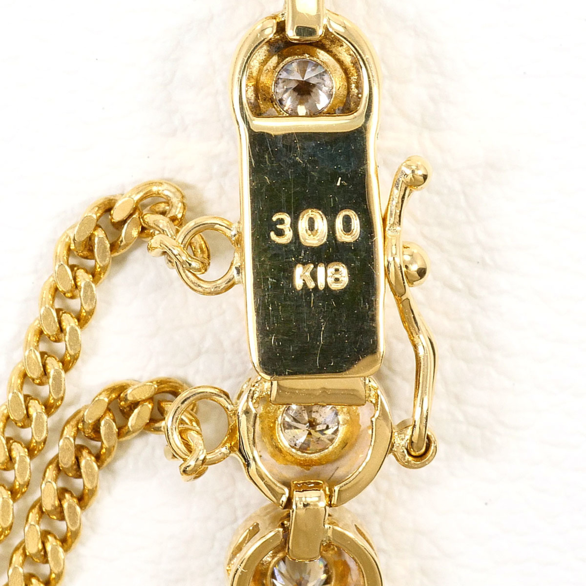 Unbranded 18K Yellow Gold Brown Diamond Bracelet RN0002555