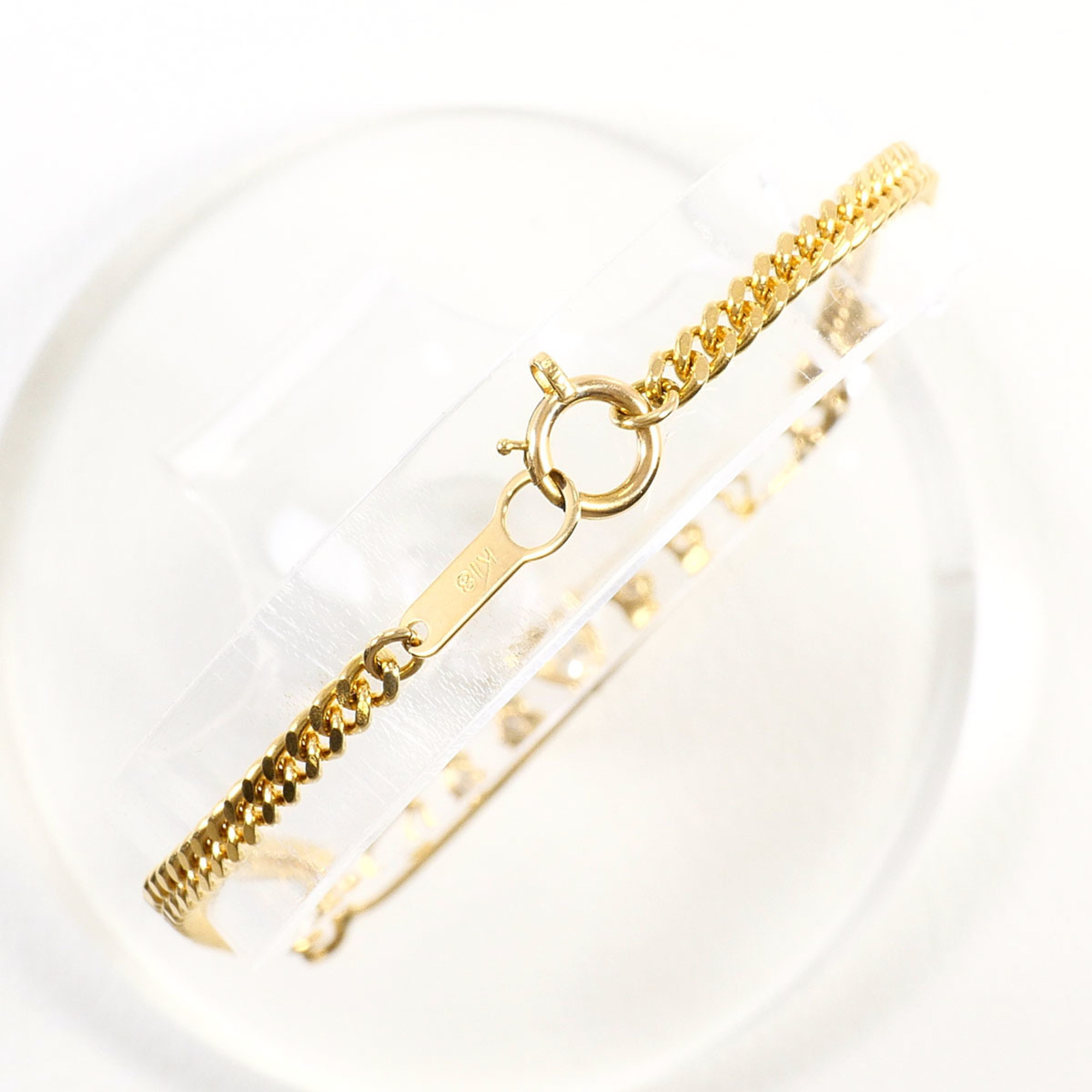 Unbranded 18K Yellow Gold Diamond Bracelet RN0002558