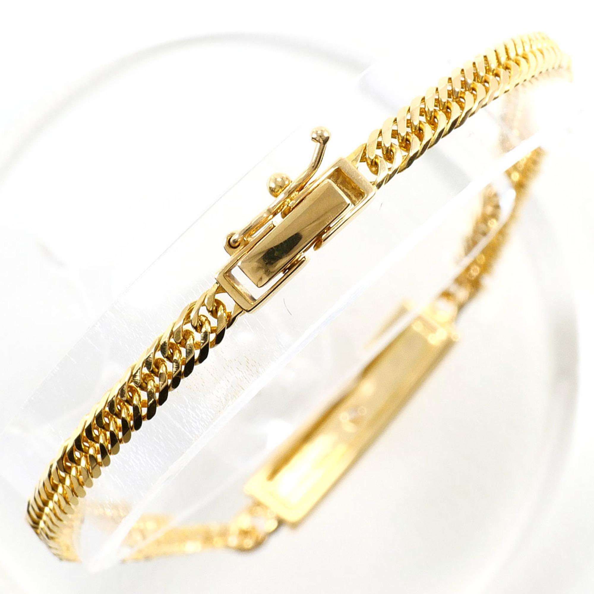 Unbranded 18K Yellow Gold Diamond Bracelet RN0002561