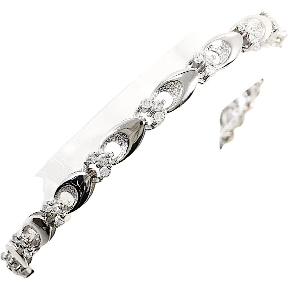 Unbranded PT850 Platinum Bracelet with 0.63ct Diamonds RN0002567 Unbranded PT850 Platinum Bracelet with 0.63ct Diamonds RN0002567