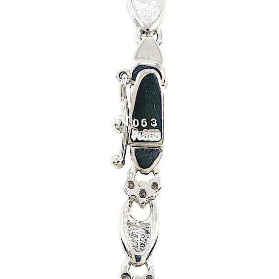 Unbranded PT850 Platinum Bracelet with 0.63ct Diamonds RN0002567 Unbranded PT850 Platinum Bracelet with 0.63ct Diamonds RN0002567