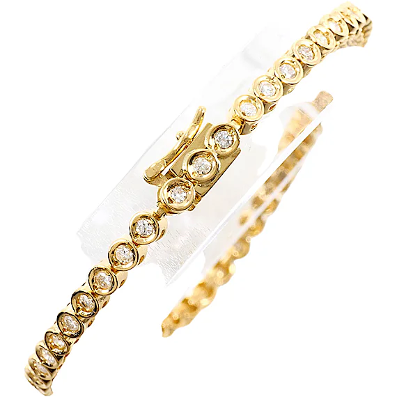 Unbranded 18K Yellow Gold Diamond Bracelet RN0002569 Unbranded 18K Yellow Gold Diamond Bracelet RN0002569