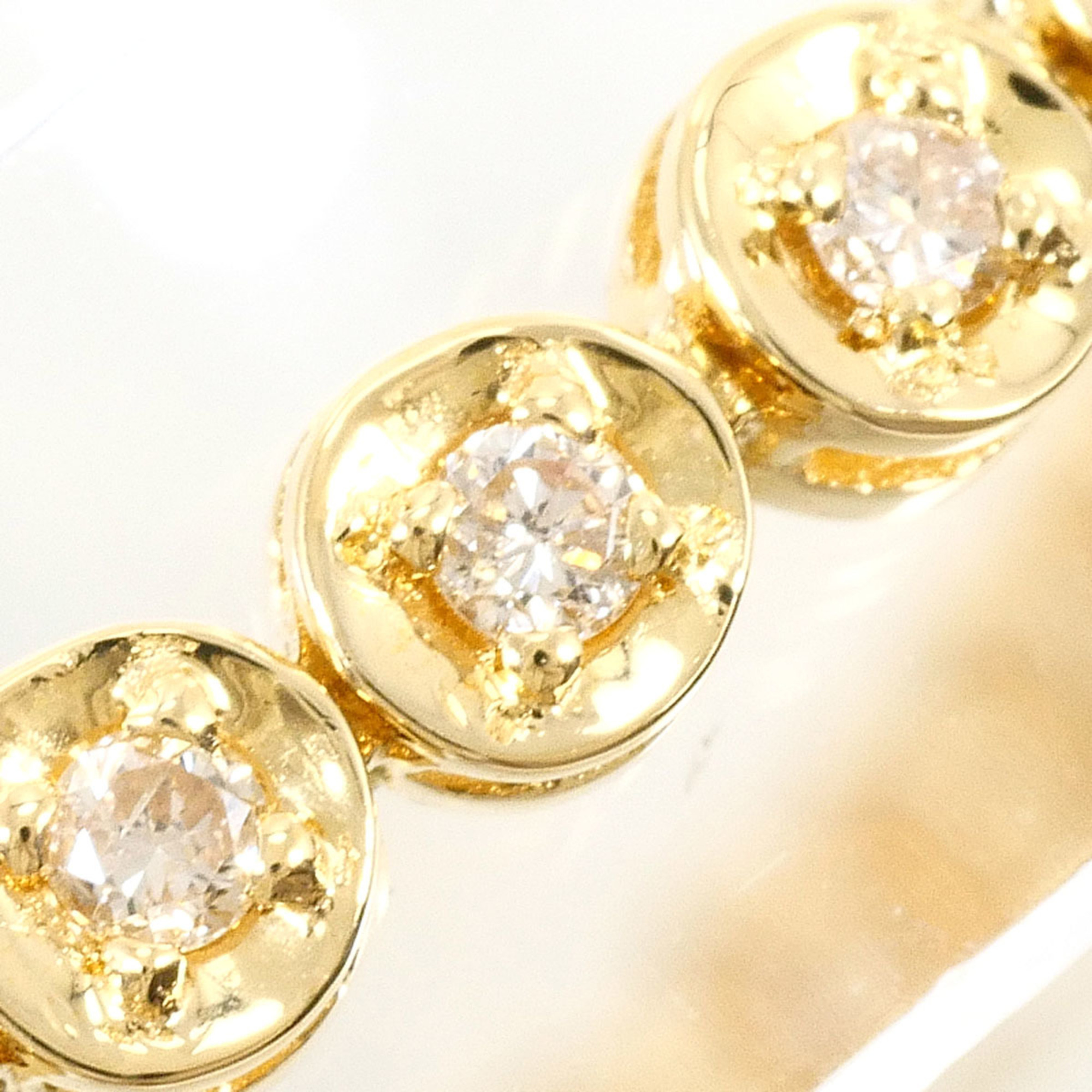 Unbranded 18K Yellow Gold Diamond Bracelet RN0002570