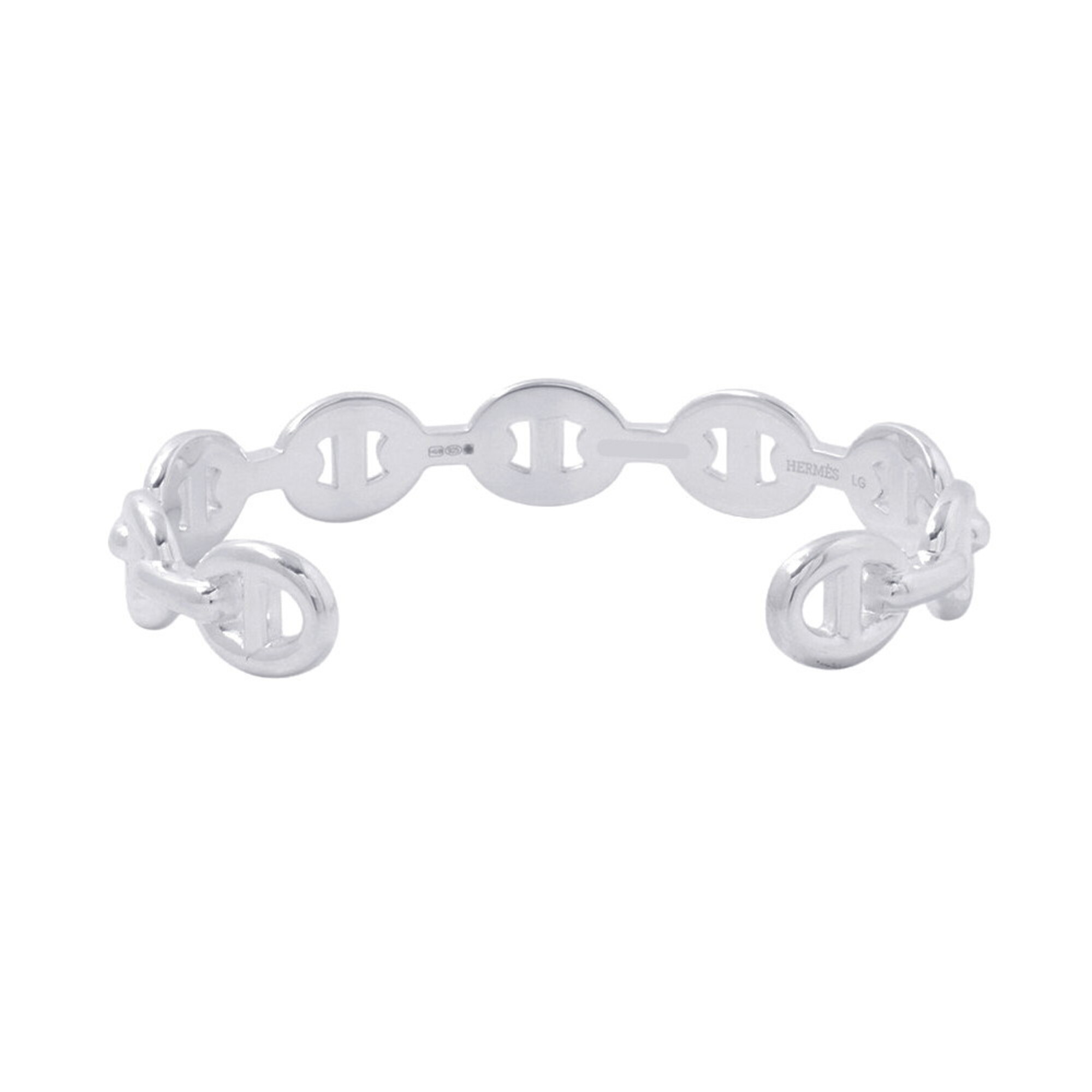 Hermès Chaine d'Ancre Enchainée Bangle RN0002575