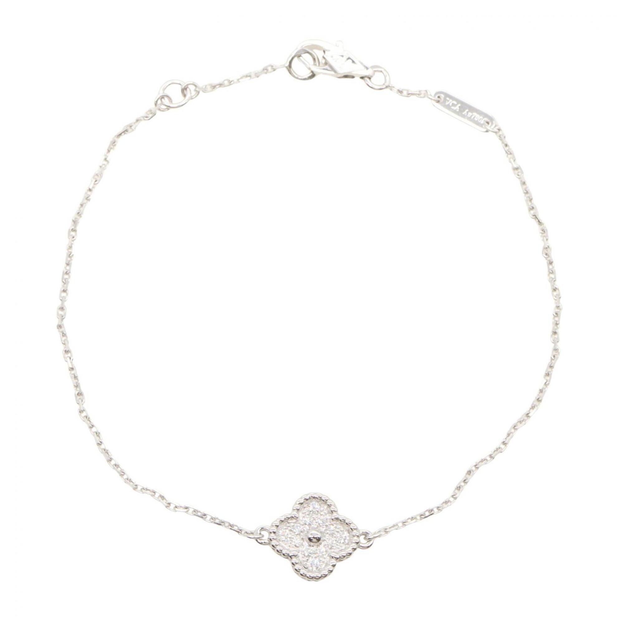 Van Cleef & Arpels Sweet Alhambra Diamond Bracelet RN0002597