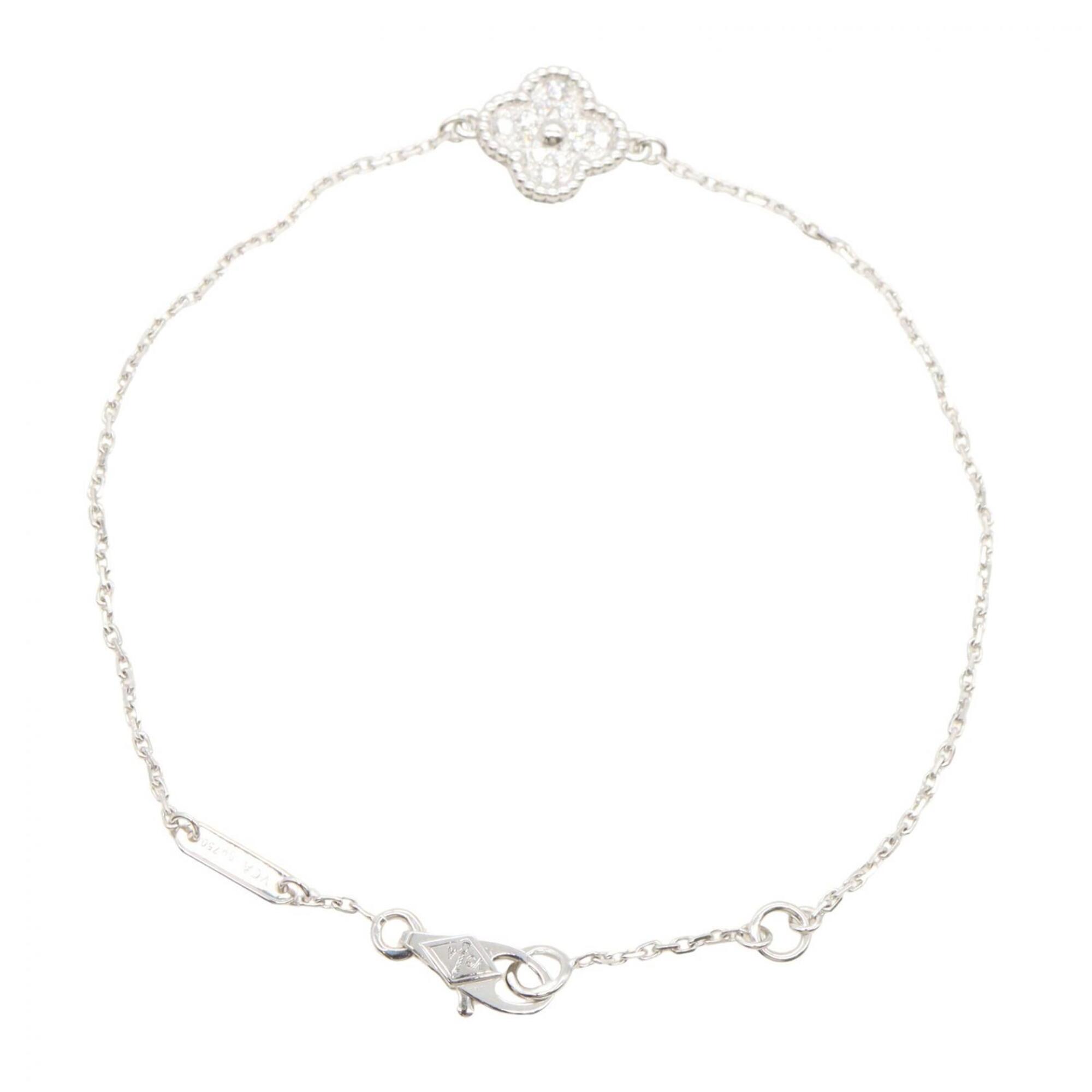 Van Cleef & Arpels Sweet Alhambra Diamond Bracelet RN0002597