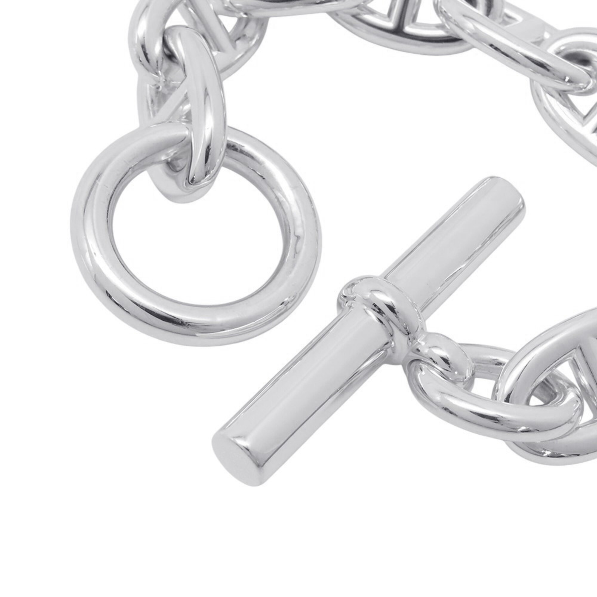 Hermès Chaine d'Ancre TGM Bracelet RN0002617