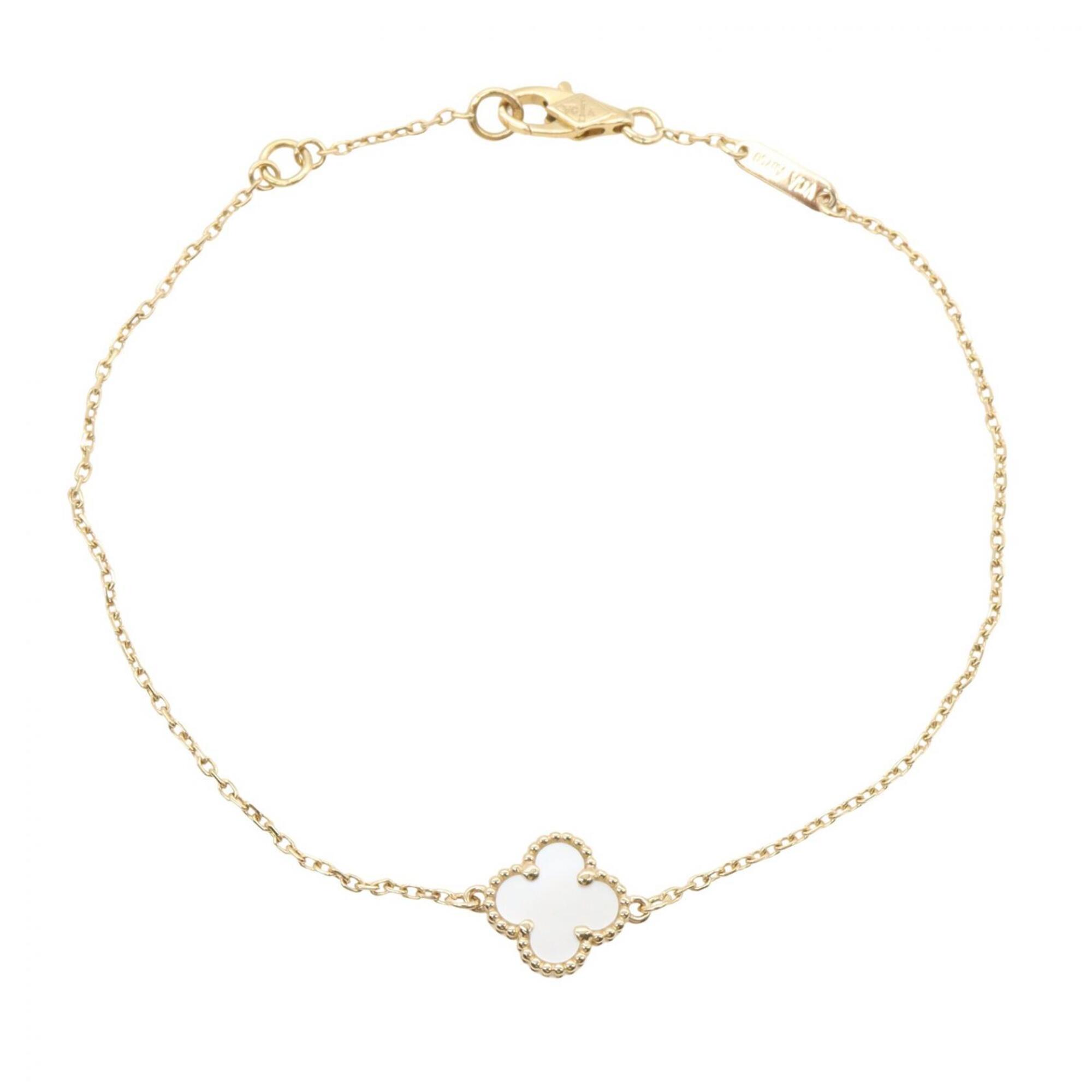 Van Cleef & Arpels Sweet Alhambra Mother of Pearl Bracelet RN0002634